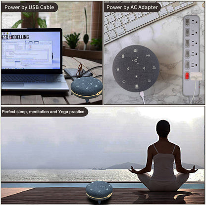 White Noise Multifunctional Bluetooth Speaker