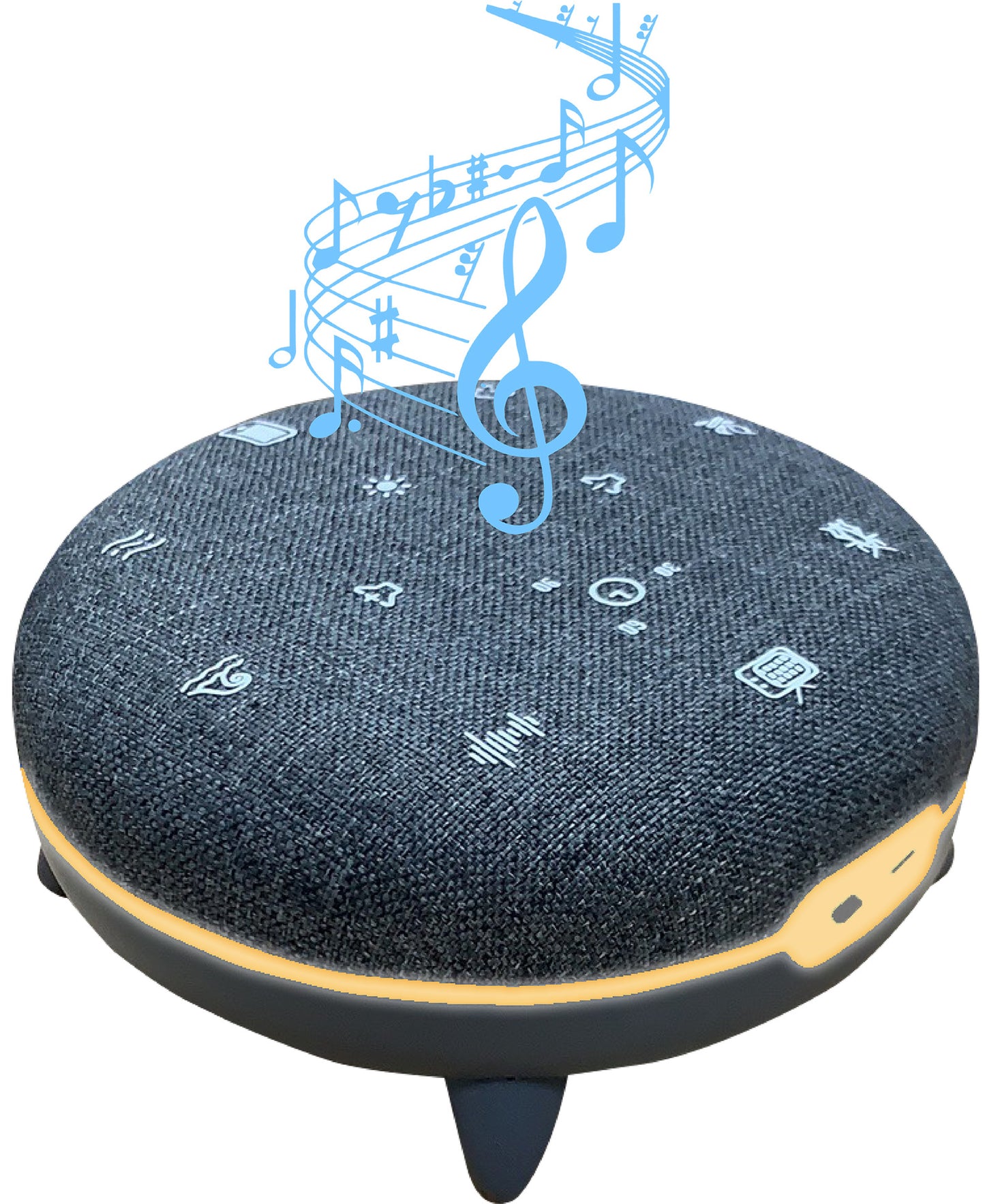 White Noise Multifunctional Bluetooth Speaker